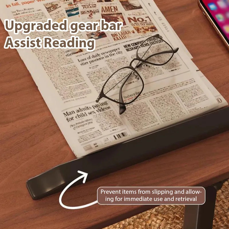 Multifunctional Lift Workstation For Small Space Computer Desk Foldable Bedside Table Adjustable Laptop Home Office Tea Table